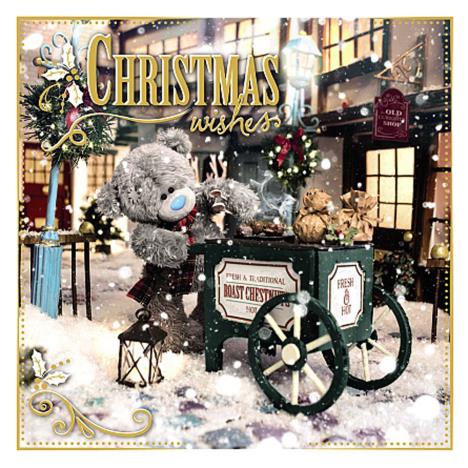3D Holographic Bear Roasting Chestnuts Me to You Bear Christmas Card £3.59